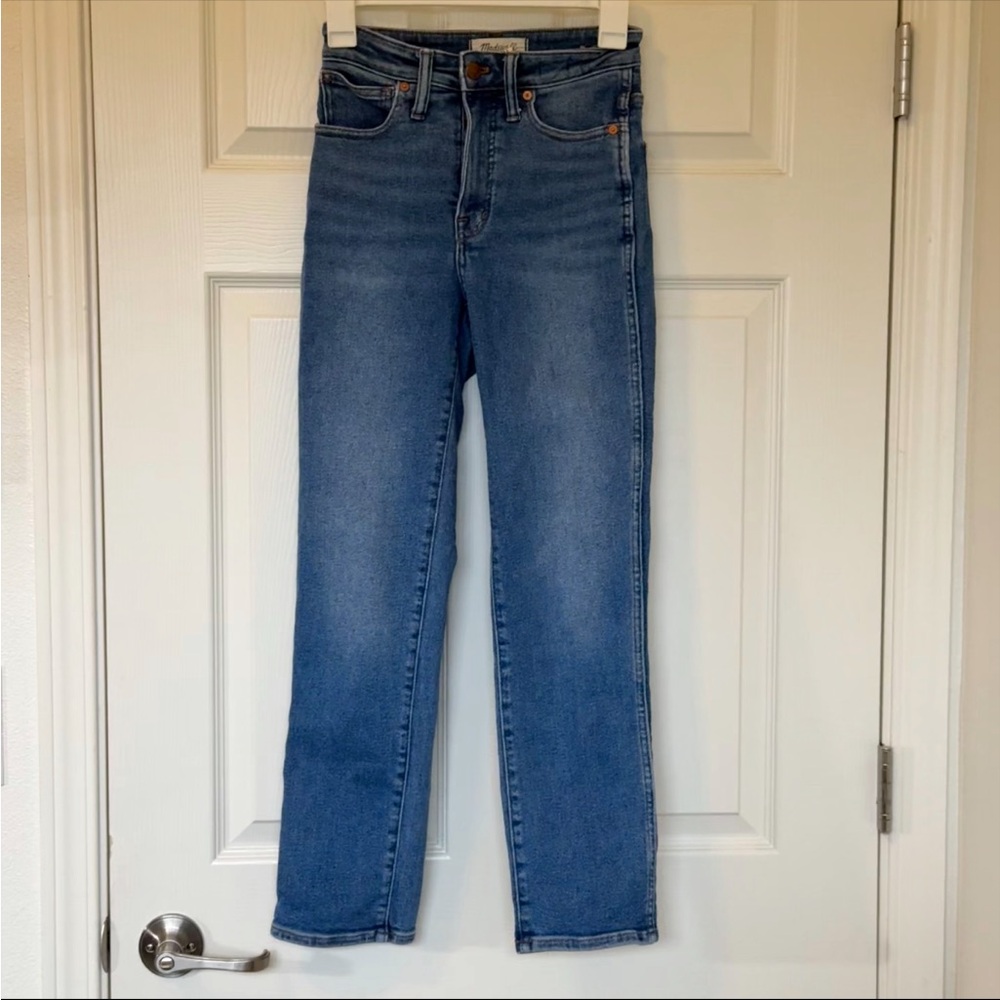 Madewell Curvy Stovepipe Jeans size 24